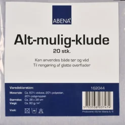 Abena Alt mulig klude 20 stk* Rengøringsartikler|Tilbehør Til Kontor Og Værksted