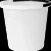 PlastTeam Atlanta spand 10 L hvid* Rengøringsartikler|Tilbehør Til Kontor Og Værksted