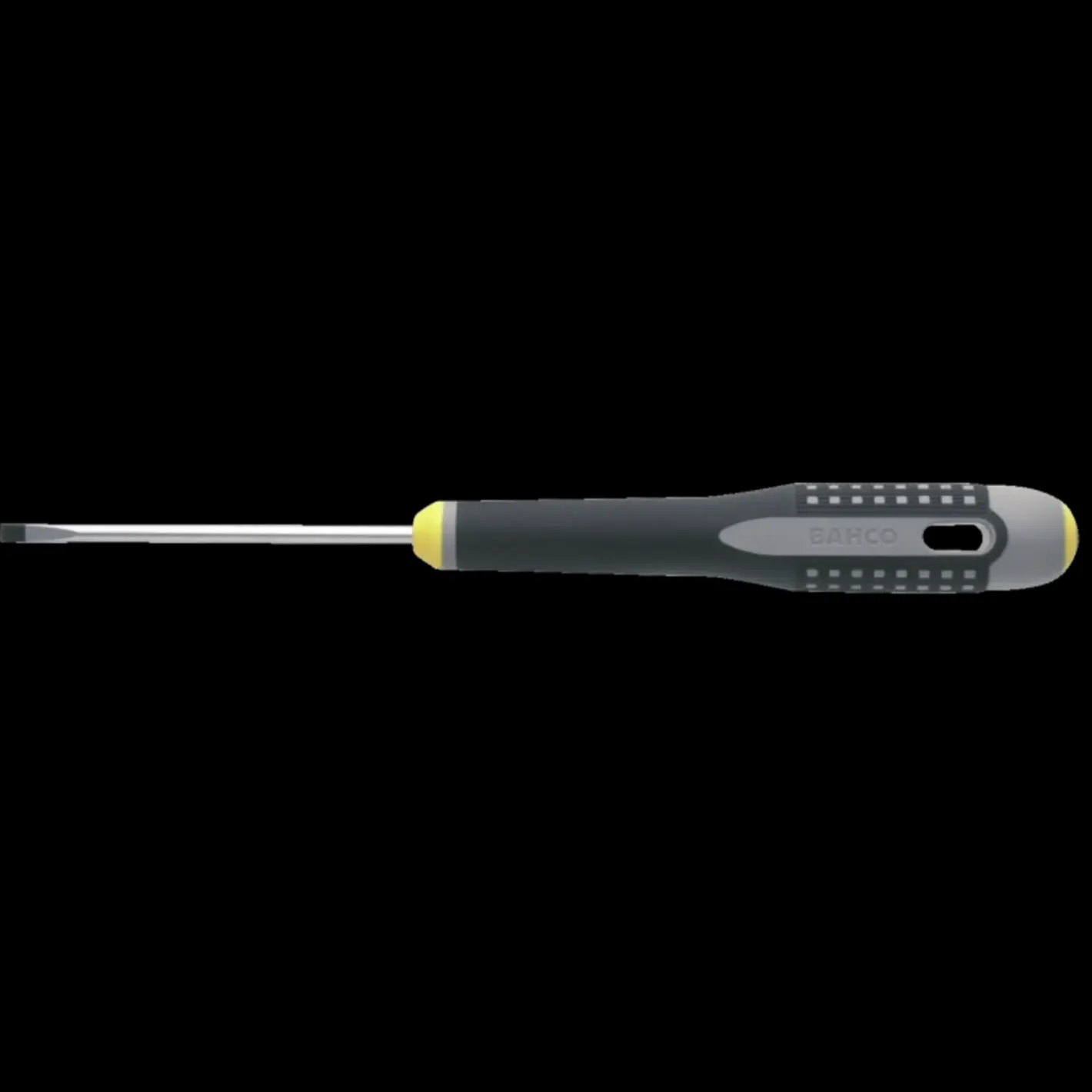 Bahco ERGO™ ligekærv-skruetrækker med gummigreb 3x60 mm* Skruetrækkere