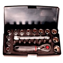 Bato Nordic Bato 1/4" topnøglesæt 23 dele* Værktøjsnøgler