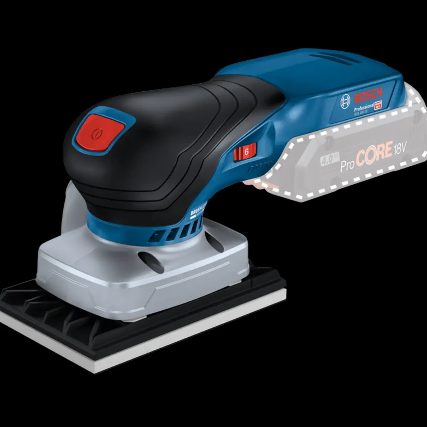 Bosch Professional Bosch akkurystepudser GSS 18V-13 solo* Rystepudsere