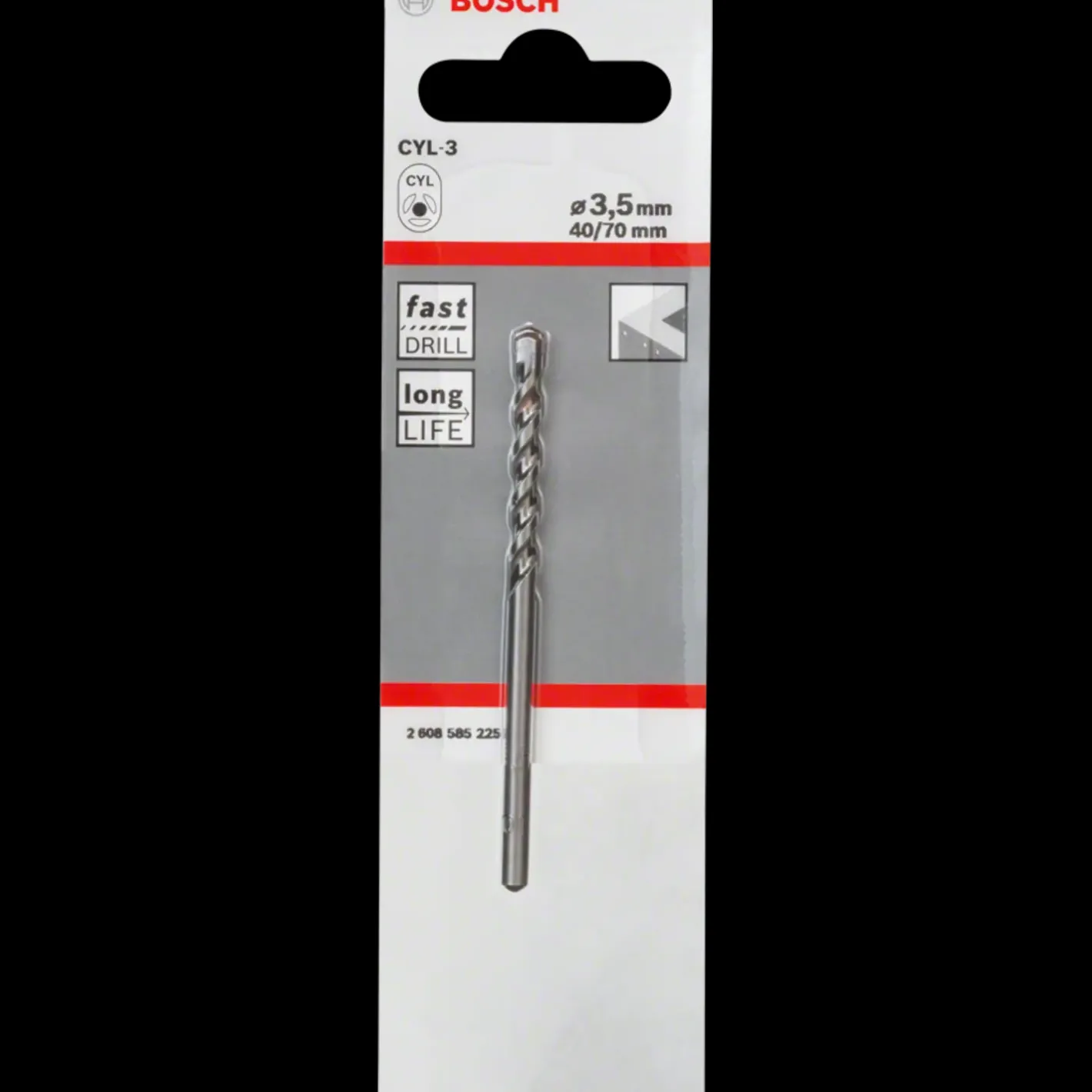Bosch gør det selv Bosch Betonbor CYL-3 3,5x40 mm* Bor- Og Borsæt