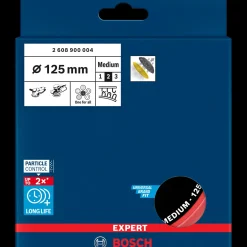 Bosch gør det selv Bosch EXPERT Multihole-slibeskive Universal, 125 mm, Medium* Sliberondeller Og Slibeark
