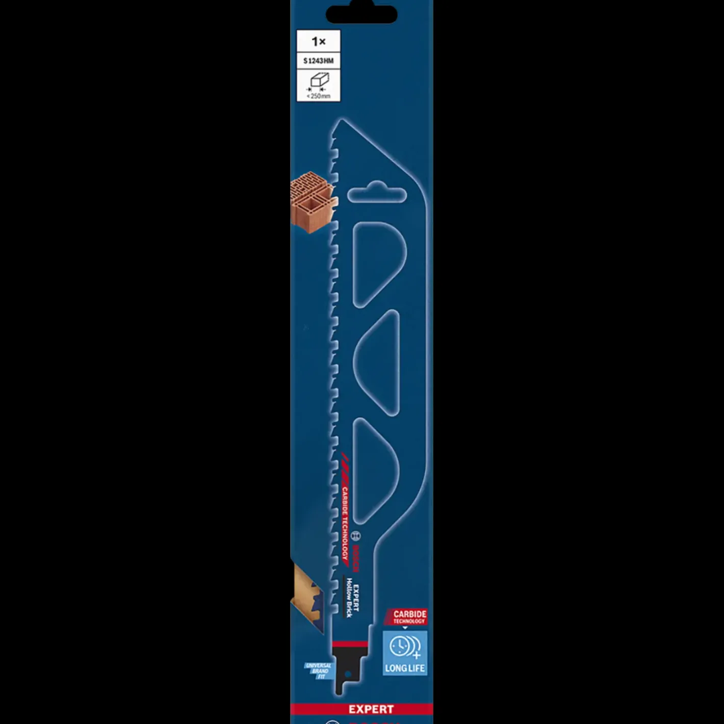 Bosch Professional Bosch Expert S1243 HM hollow brick bajonetsavklinge hule mursten 300 mm* Bajonetsavklinger