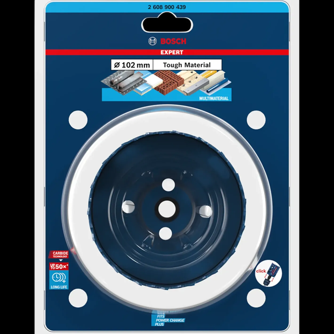 Bosch Expert tough material hulsave til slagboremaskiner Ø40 mm* Hulsave
