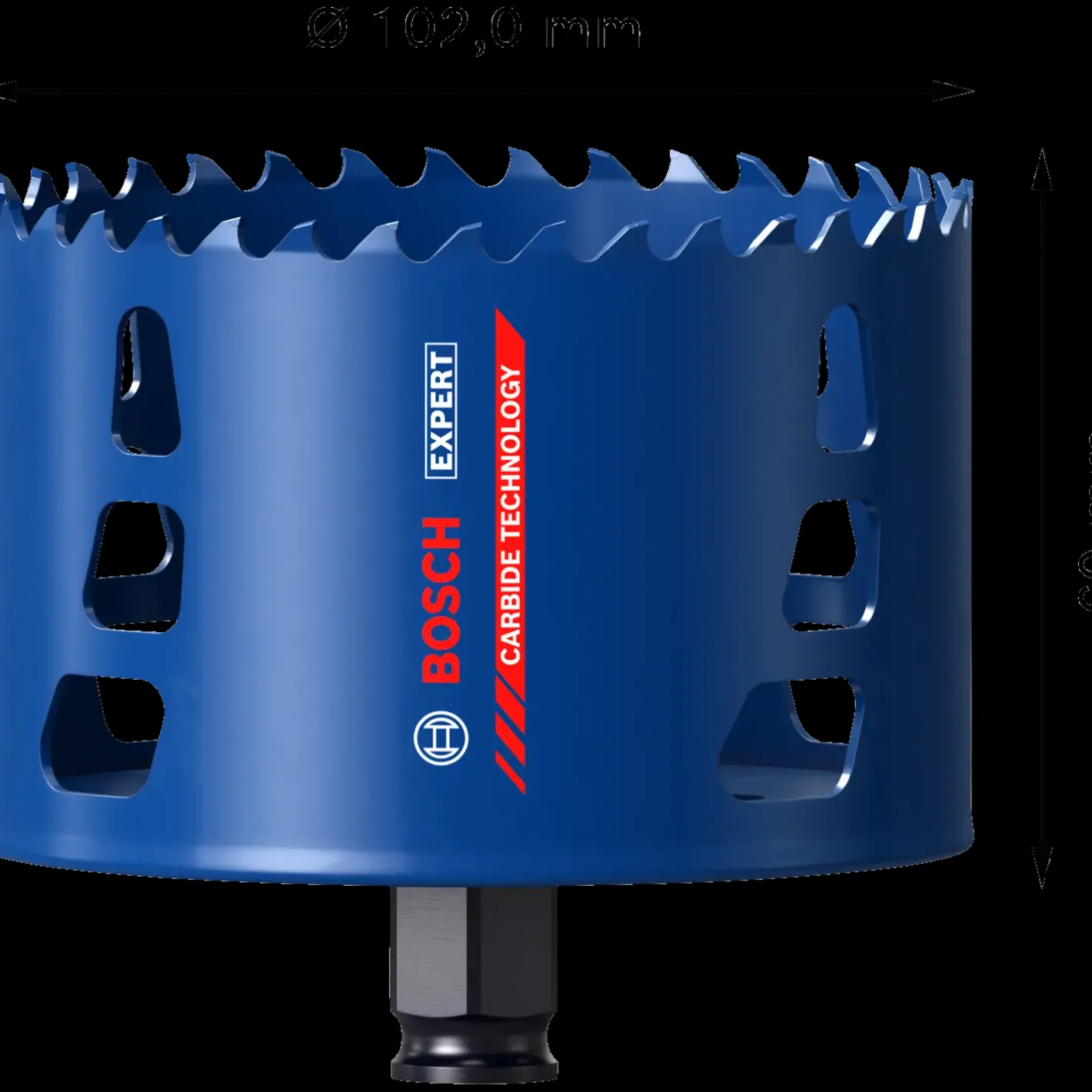 Bosch Expert tough material hulsave til slagboremaskiner Ø40 mm* Hulsave