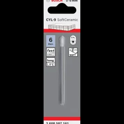 Bosch gør det selv Bosch Flisebor CYL-9 Ceramic 6x80 mm* Bor- Og Borsæt