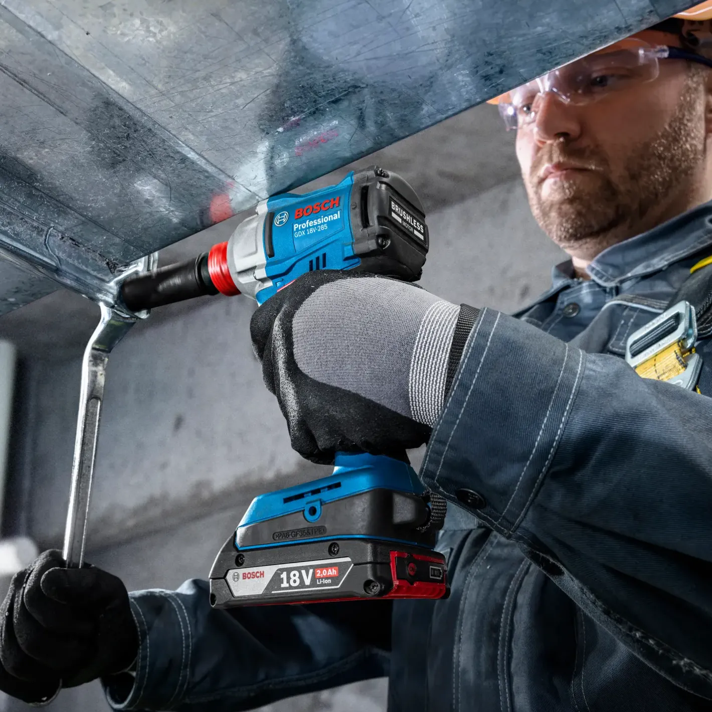 Bosch Professional Bosch GDX 18V-285 Professional slagskruetrækker/slagnøgle* Slagnøgler