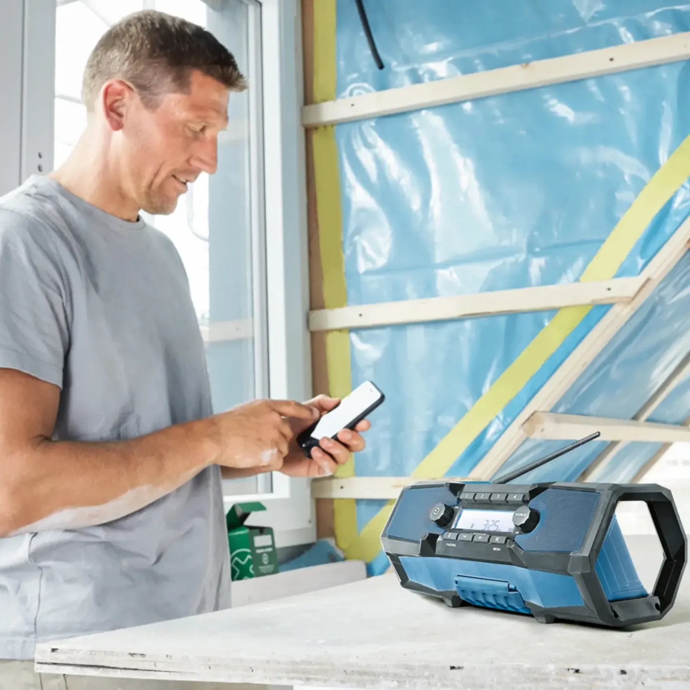 Bosch Professional Bosch GPB 18V-2 SC Radio solo* Arbejdsradioer