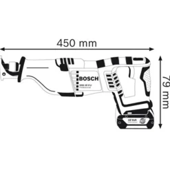 Bosch Professional Bosch GSA 18 V 18V bajonetsav solo* Bajonetsave