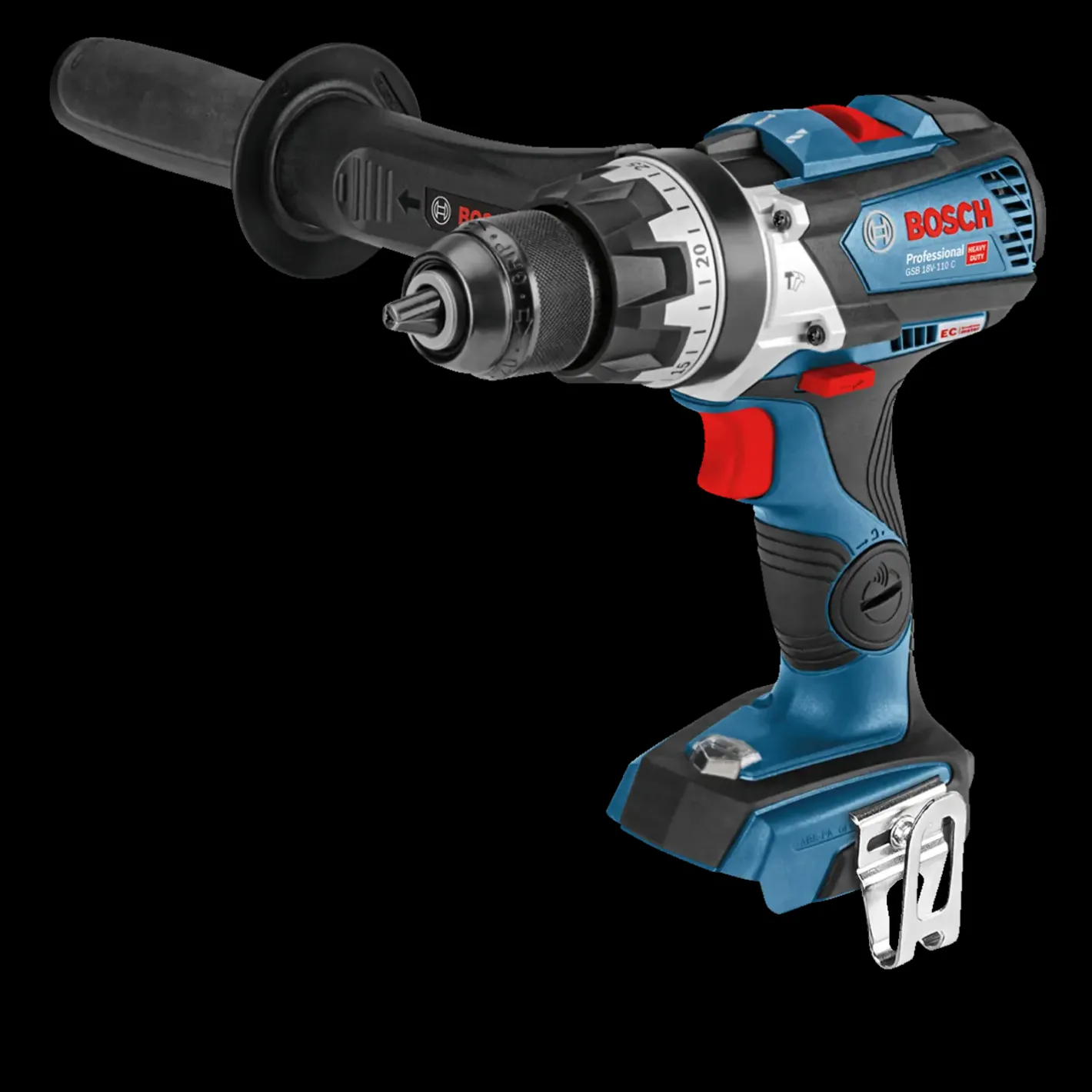 Bosch Professional Bosch GSB 18V-110 C slagboremaskine 2x4,0 Ah batteri og lader* Bore- Og Skruemaskiner