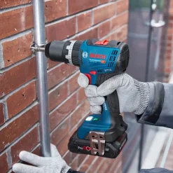 Bosch GSB 18V-65 slagboremaskine 2x5Ah batteri og L-BOXX* Bore- Og Skruemaskiner