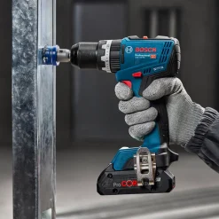 Bosch GSB 18V-65 slagboremaskine 2x5Ah batteri og L-BOXX* Bore- Og Skruemaskiner