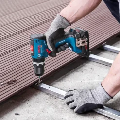 Bosch GSB 18V-65 slagboremaskine 2x5Ah batteri og L-BOXX* Bore- Og Skruemaskiner