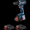 Bosch Professional Bosch GSR 18V-90 C bore-/skruemaskine 3x4.0 Ah Procore batteri/lader i L-BOXX* Bore- Og Skruemaskiner