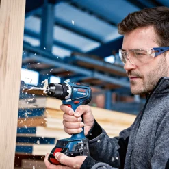 Bosch Professional Bosch GSR 18V-90 C bore-/skruemaskine 3x4.0 Ah Procore batteri/lader i L-BOXX* Bore- Og Skruemaskiner