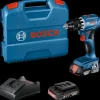 Bosch Professional Bosch GSR 18V-45 inkl. 2x2,0 Ah batteri og lader* Bore- Og Skruemaskiner
