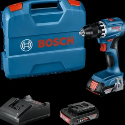 Bosch Professional Bosch GSR 18V-45 inkl. 2x2,0 Ah batteri og lader* Bore- Og Skruemaskiner