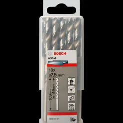 Bosch HSS-G metalbor DIN 338 Ø1x34 mm 2 stk.* Bor- Og Borsæt