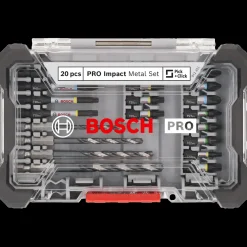 Bosch Impact HSS bor-/bitssæt med 20 dele* Bits- Og Bitssæt