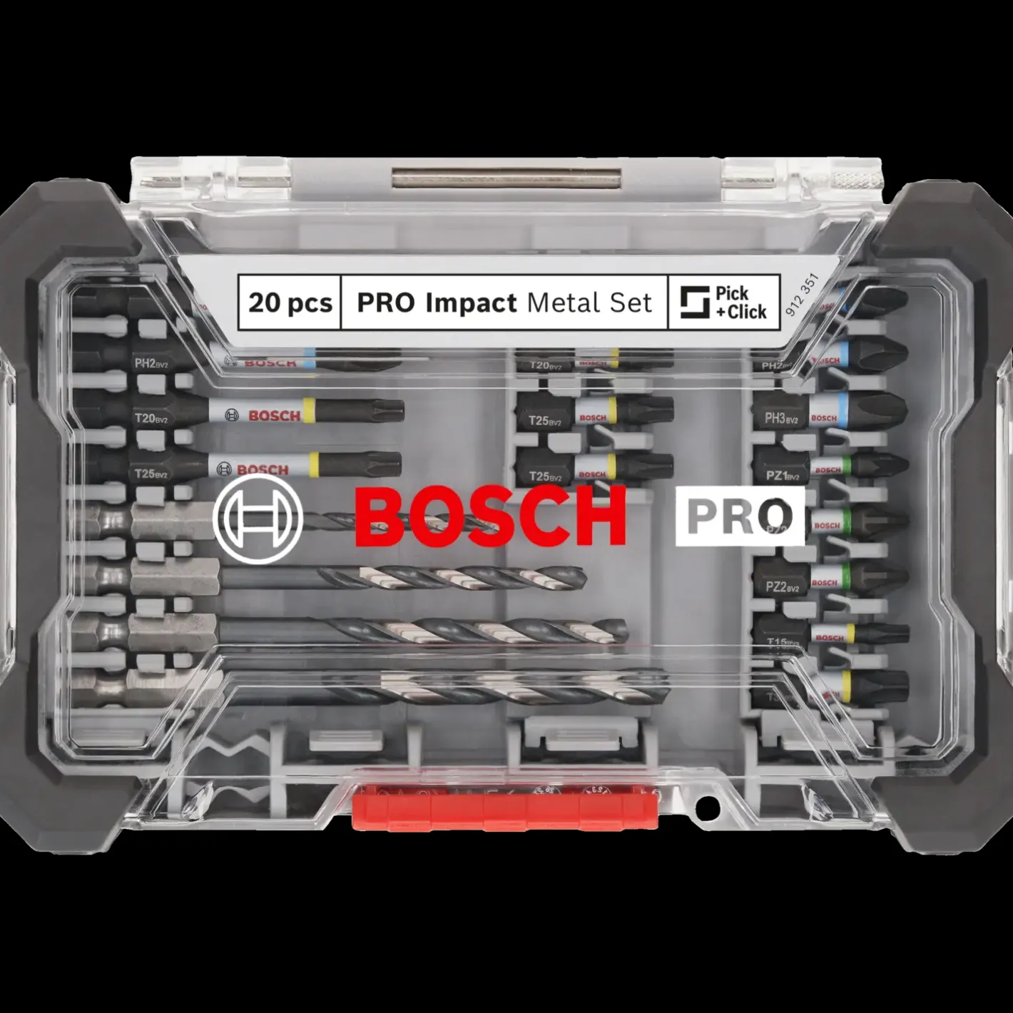 Bosch Impact HSS bor-/bitssæt med 20 dele* Bits- Og Bitssæt