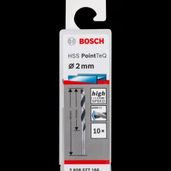Bosch Professional Bosch pointteq metalbor HSS-R 2,5mm* Bor- Og Borsæt