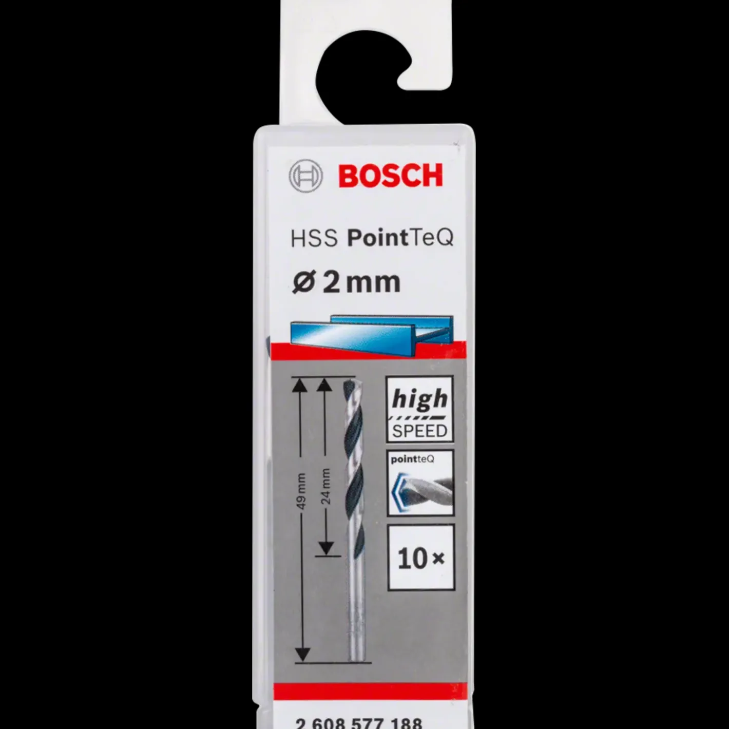 Bosch Professional Bosch pointteq metalbor HSS-R 2,5mm* Bor- Og Borsæt