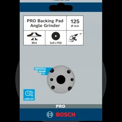 Bosch gør det selv Bosch PRO bagskive, blød, 125 mm, M14, blød* Klinger Til Vinkelslibere