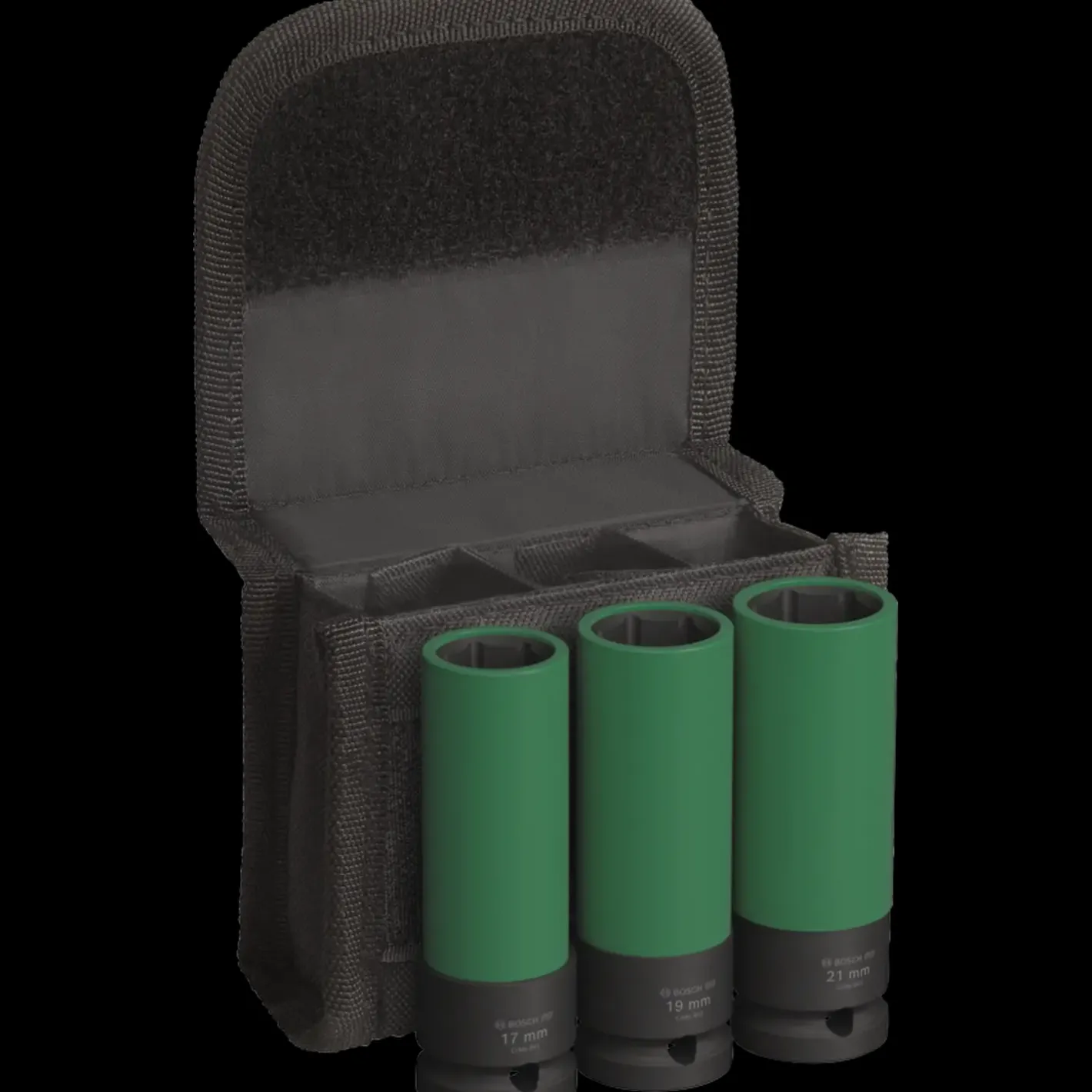 Bosch Professional Bosch PRO Impact Socket Set med PET-dæksler, 1/2", ekstra dyb, 3 stk.* Bits- Og Bitssæt