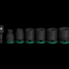 Bosch Professional Bosch PRO Impact Socket Set med adapter, 1/2", standard, 7 stk.* Bits- Og Bitssæt