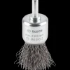 Bosch gør det selv Bosch PRO Metal clean pensel-kopstålbørste, lige skaft, 25x0,3 mm* Stålbørster Til Boremaskiner
