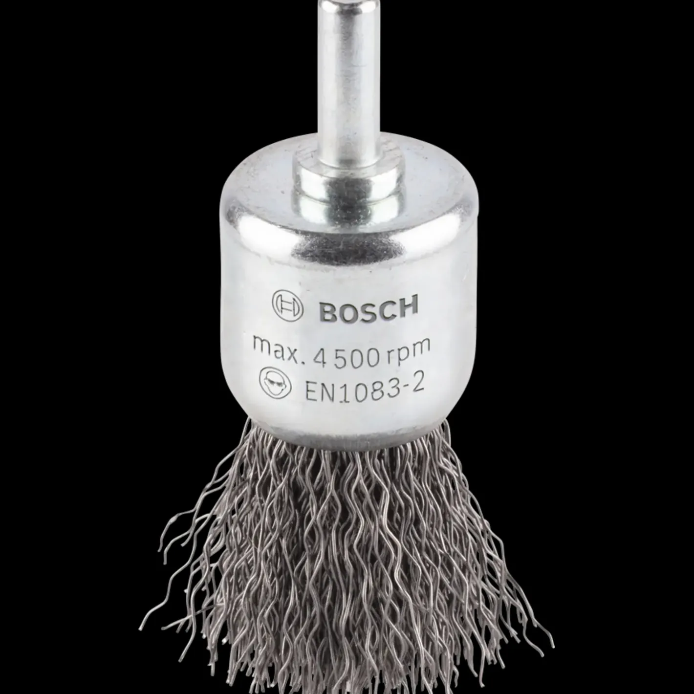 Bosch gør det selv Bosch PRO Metal clean pensel-kopstålbørste, lige skaft, 25x0,3 mm* Stålbørster Til Boremaskiner