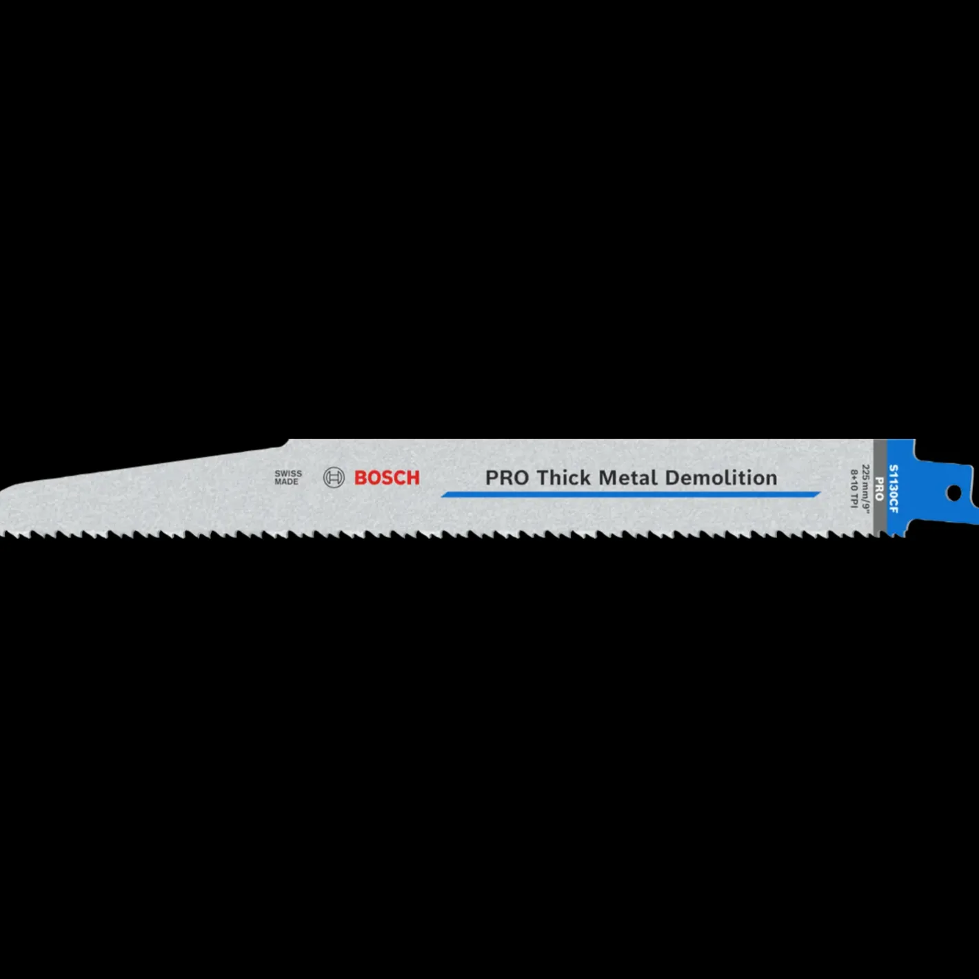 Bosch gør det selv Bosch PRO S1130CF tyk metal nedrivning klinge, 1,6x22x225 mm, 5 stk.* Bajonetsavklinger