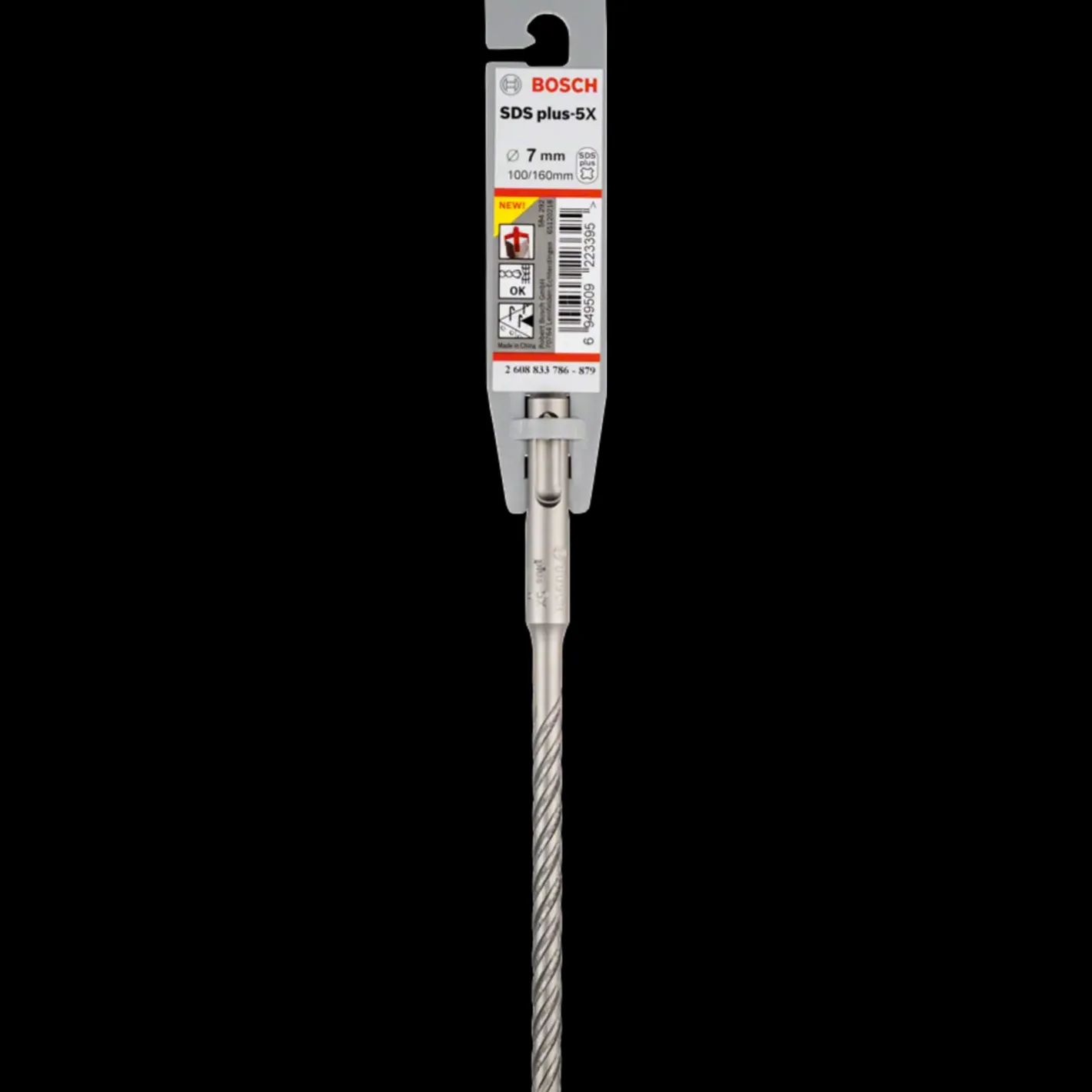 Bosch gør det selv Bosch PRO SDS plus-5X hammerbor, 7x100x160 mm* Bor- Og Borsæt