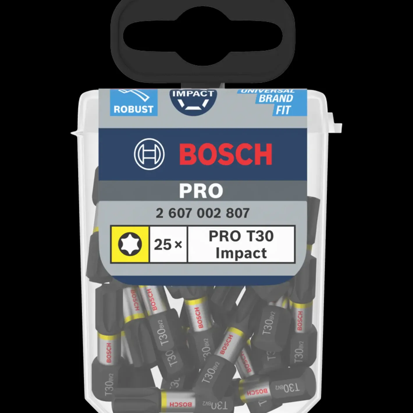 Bosch gør det selv Bosch PRO Torx slagbor, T30, 25 mm, 10 x 25 stk.* Bor- Og Borsæt