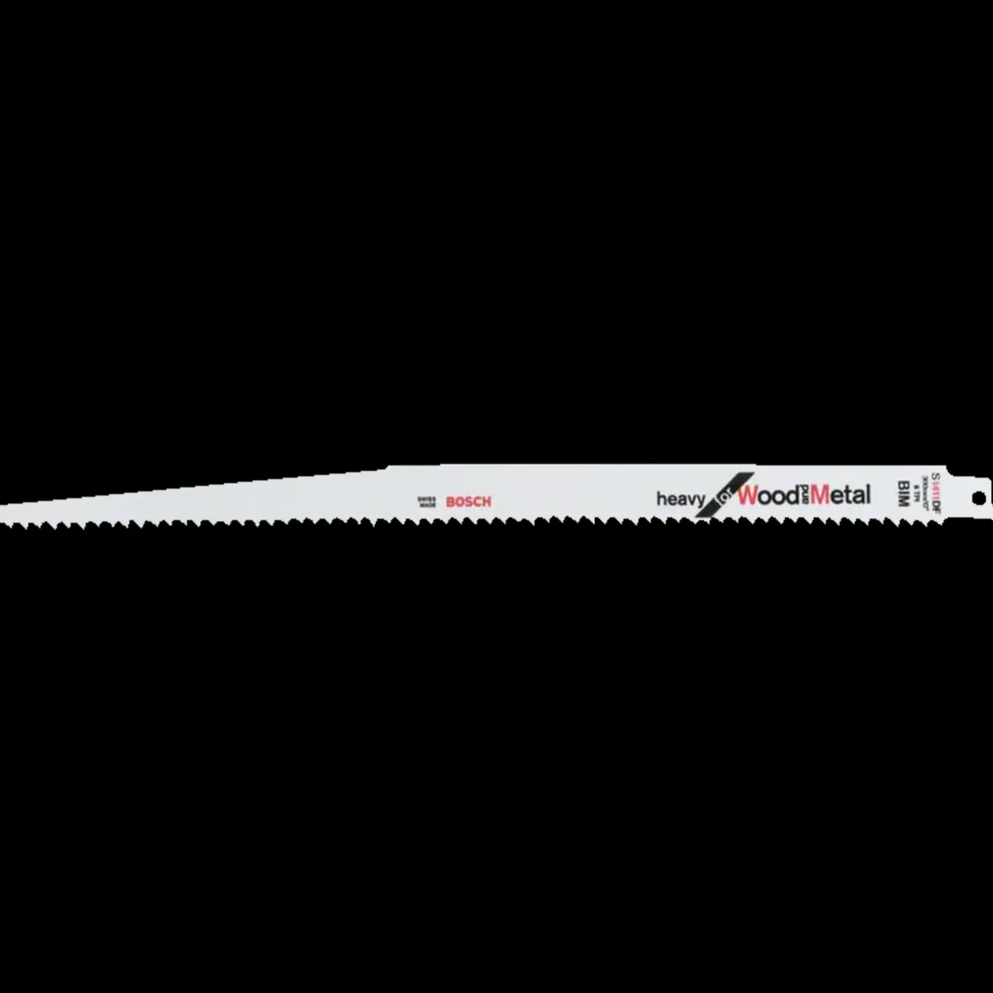 Bosch Professional Bosch S 1411 DF bajonetsavklinge Heavy træ/metal 305 mm 5 stk* Bajonetsavklinger