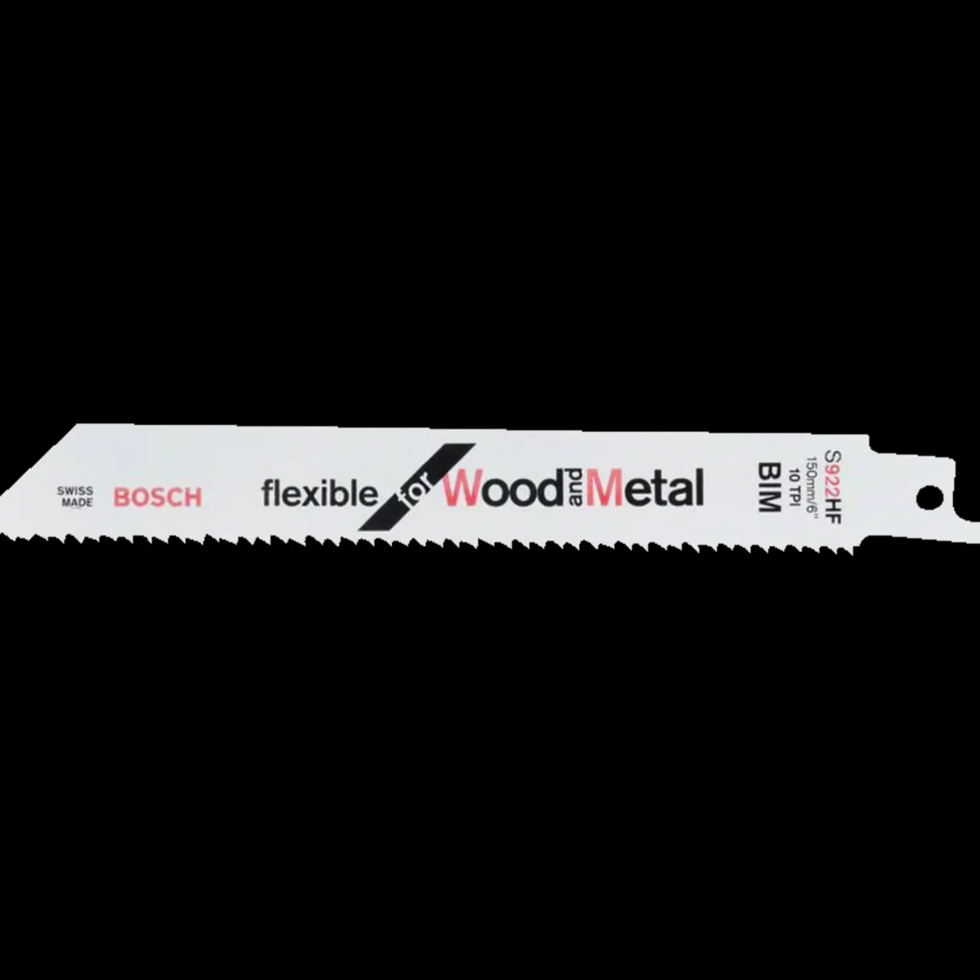 Bosch Professional Bosch S 922 HF bajonetsavklinge træ/metal 150 mm 5 stk* Bajonetsavklinger