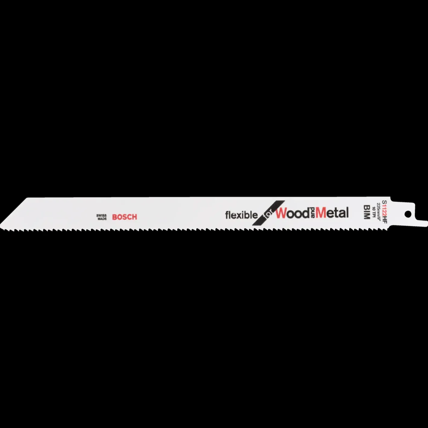 Bosch Professional Bosch S 1122 HF bajonetsavklinge flexible metal 225 mm 25 stk* Bajonetsavklinger
