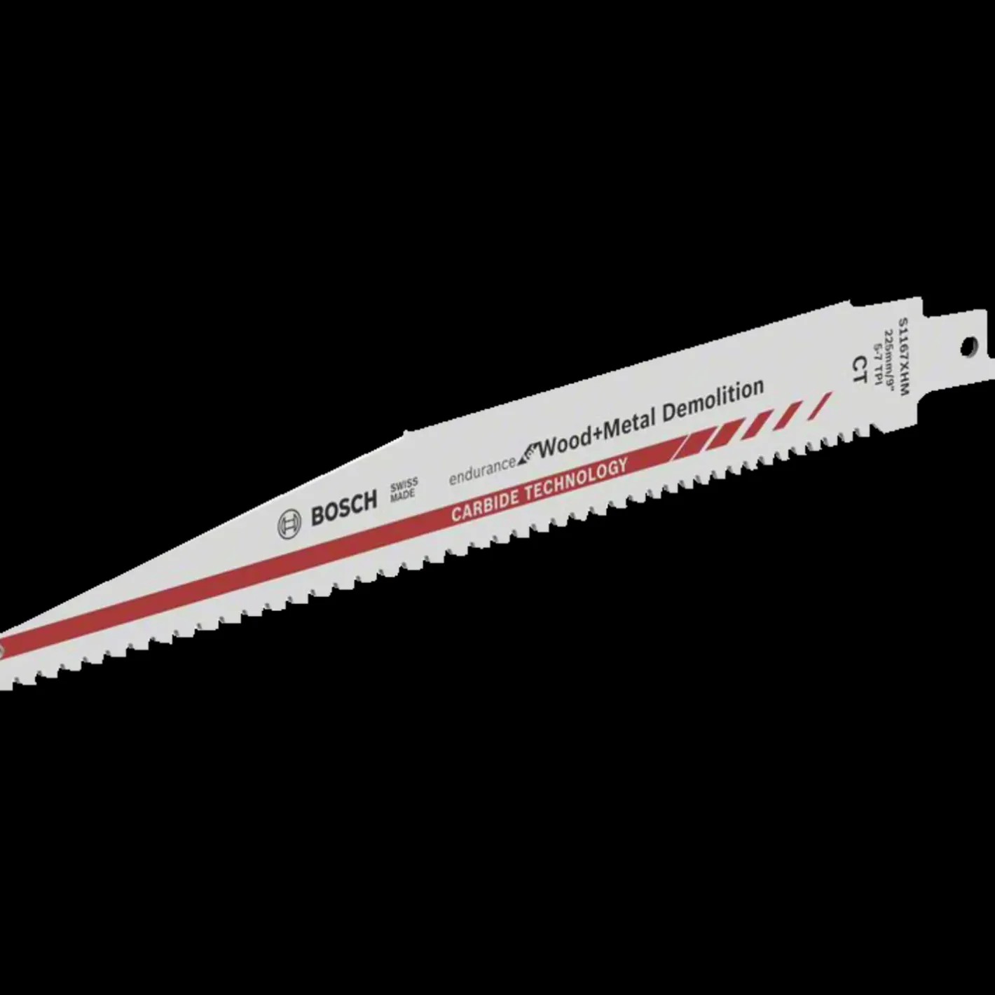 Bosch Professional Bosch S 1167 XHM bajonetsavklinge Demolition træ/metal 225 mm 1 stk* Bajonetsavklinger