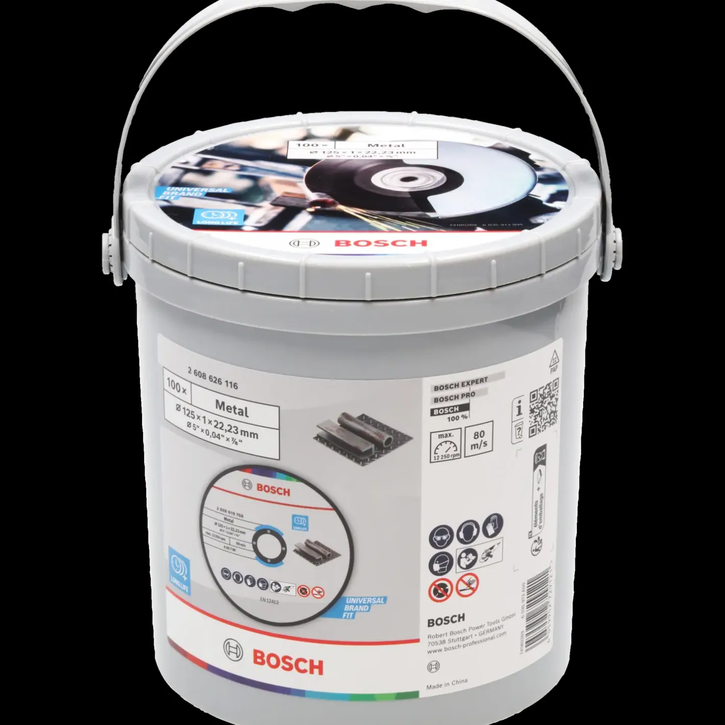 Bosch Professional Bosch skæreskive metal 125X1 mm 100 stk.* Klinger Til Vinkelslibere