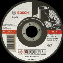 Bosch Professional Bosch skæreskive Rapido til rustfristål og metal Ø125 mm* Klinger Til Vinkelslibere