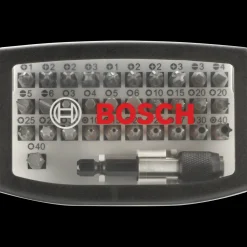 Bosch gør det selv Bosch Skruetrækkerbitsæt PH, PZ, H, T og 'Quick Change'-universalholder, 32 dele* Bits- Og Bitssæt
