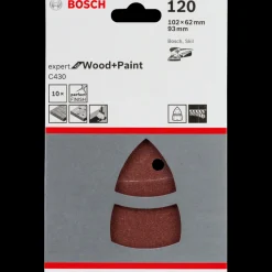 Bosch slibeark til PSM 160 multisliber K80 10 stk* Sliberondeller Og Slibeark