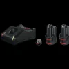 Bosch Professional Bosch startsæt 2x GBA 12V 3.0Ah + hurtiglader* Batterier Og Opladere