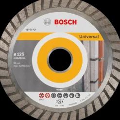 Bosch Professional Bosch universal turbo-diamantskive Ø125/ø22,23 mm* Klinger Til Vinkelslibere