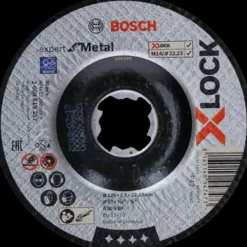 Bosch Professional Bosch X-Lock Expert for Metal skæreskive forkrøppet 125x2,5 mm* Klinger Til Vinkelslibere