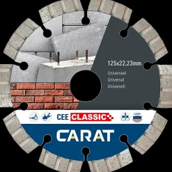 Carat CEE laser diamantklinge økonomi universal Ø125 mm* Klinger Til Vinkelslibere