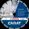 Carat CS diatex laser diamantklinge beton standard Ø125 mm* Klinger Til Vinkelslibere