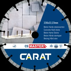 Carat CS diatex laser diamantklinge beton standard Ø125 mm* Klinger Til Vinkelslibere