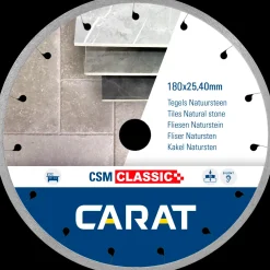 Carat CSMP premium silent diamantklinge fliser Ø125 mm* Klinger Til Vinkelslibere